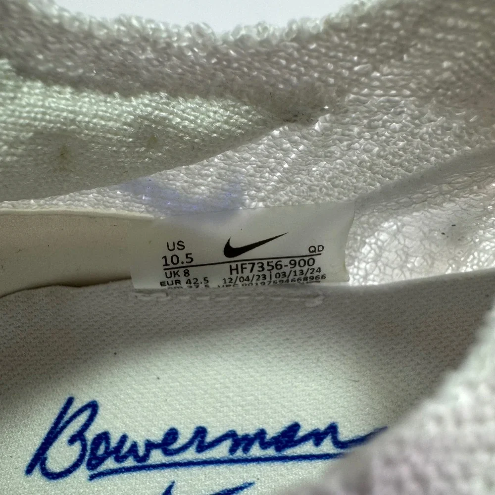 Nike Alphafly 3 Prototype Bowerman White‎ Blue Orange Running Shoes NWT 10.5